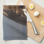 Namaste Goose bows head, Natuur, Wildlife, Vogels Theedoek (Quarter Fold)