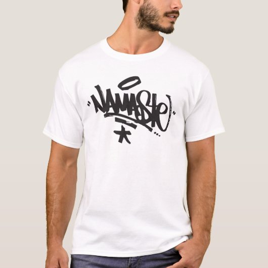 Namaste Graffiti T-shirt (Voorkant)