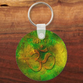 Namaste Green Gold Sleutelhanger (Voorkant)