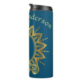 Namaste Hands Travel Mug Thermosbeker (Geroteerd rechts)