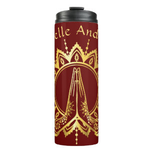 Namaste Hands Travel Mug Thermosbeker