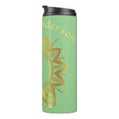 Namaste Hands Travel Mug Thermosbeker (Geroteerd rechts)