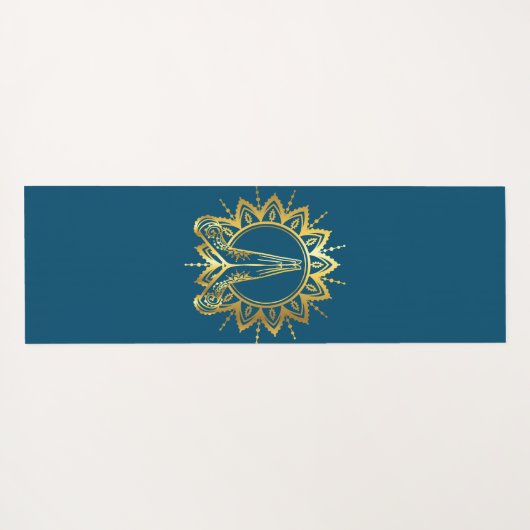 Namaste Hands Yoga Mat (Achterkant (horizontaal))