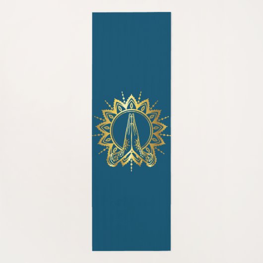 Namaste Hands Yoga Mat (Achterkant)