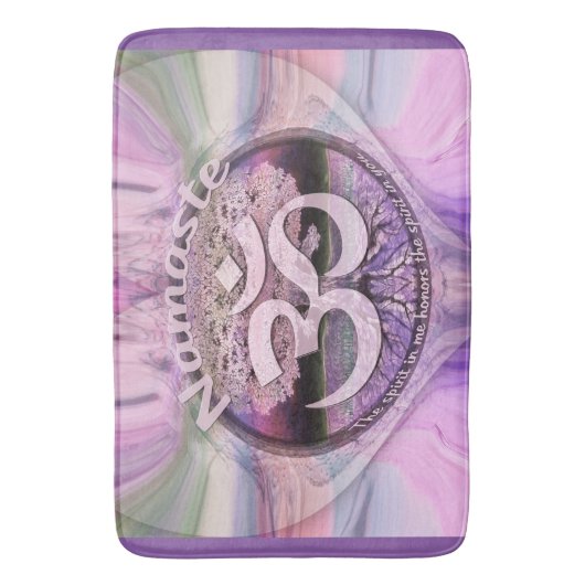 Namaste Heart Badmat (Voorkant Verticaal)