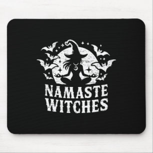 Namaste Heksen Yoga Halloween Meditatie Muismat