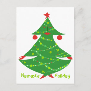 Namaste Holiday Feestdagenkaart