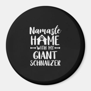 Namaste Home Giant Schnauzer - Schnauzer Lover Magneet