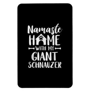 Namaste Home Giant Schnauzer - Schnauzer Lover Magneet