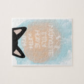 Namaste Home met mijn katten- of hondenpuzzel Legpuzzel (Horizontaal)