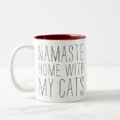 Namaste Home met Mijn Mok Katten (Links)