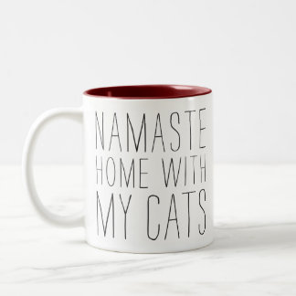 Namaste Home met Mijn Mok Katten