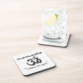 Namaste - Ik ga naar je toe Drankjes Onderzetter (Rechterzijde)