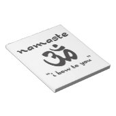 Namaste - Ik ga naar je toe Notitieblok (Schuin)