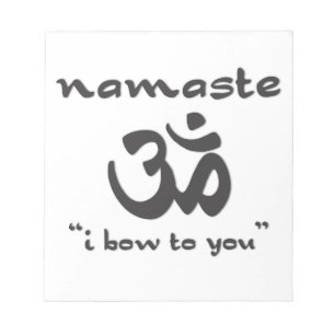 Namaste - Ik ga naar je toe Notitieblok