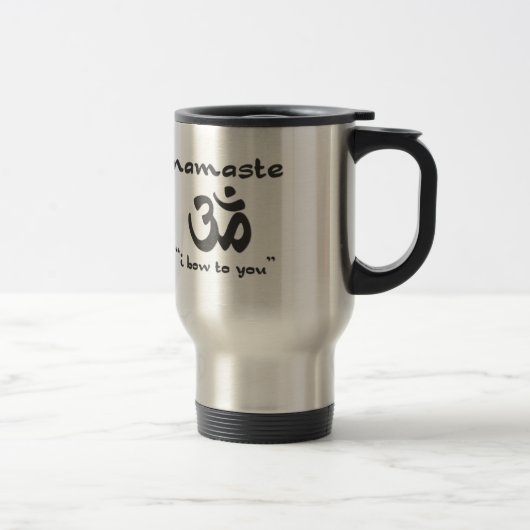 Namaste - Ik ga naar je toe Reisbeker (Rechts)