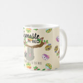 NAMASTE IN BED Leuke SLOTH Yoga MOK gepersonalisee (Voorkant rechts)