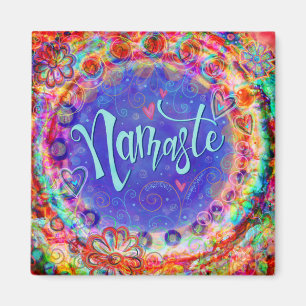 Namaste  Inspirerend Fun Trendy Magnet