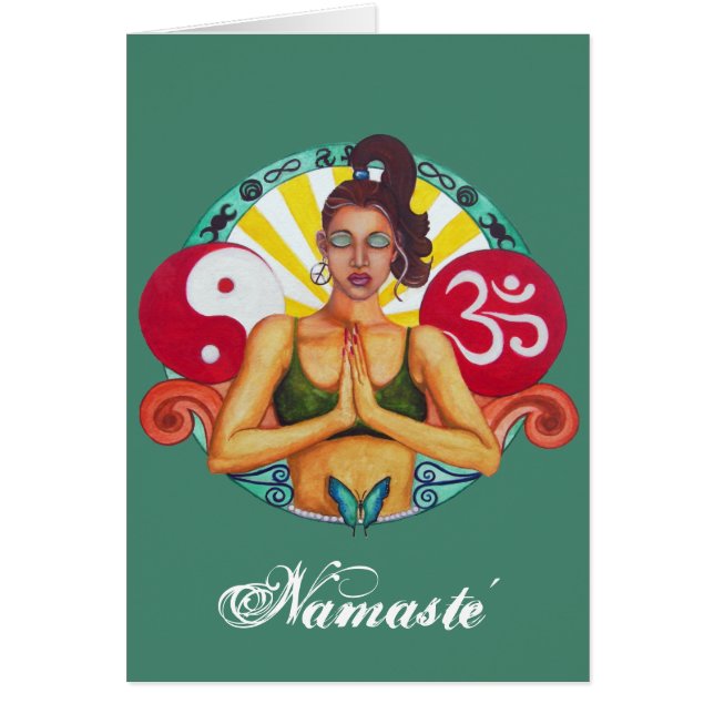 Namaste Kaart (Voorkant)