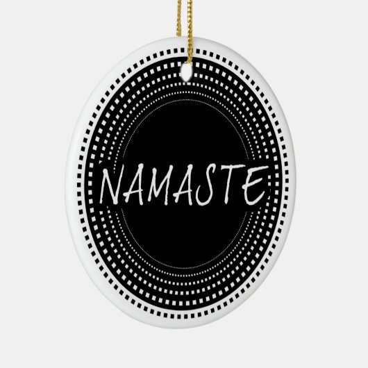 Namaste Keramisch Ornament (Rechts)