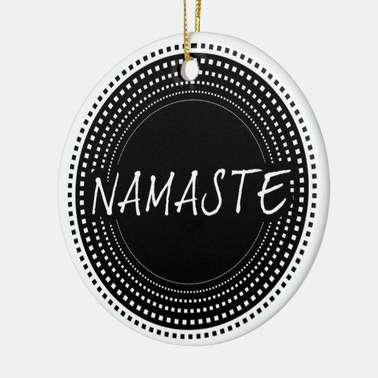 Namaste Keramisch Ornament (Links)