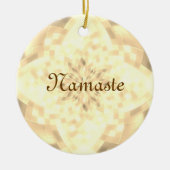 Namaste Keramisch Ornament (Voorkant)