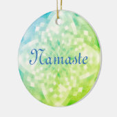 Namaste Keramisch Ornament (Links)