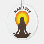 Namaste Keramisch Ornament (Links)
