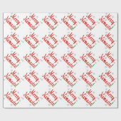 Namaste kerst cadeaupapier (Vlak)