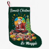 Namaste Kerst Kleine Kerst Kous Kerstsok (Voorkant)