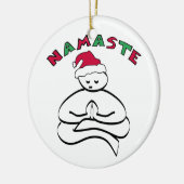 Namaste Kerstkerstboeddha Ornament (Links)
