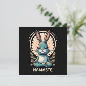 namaste konijn yoga konijn meditatie (Staand voorkant)