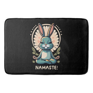 namaste konijn yoga konijn meditatie badmat