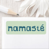 Namaste Label Stickers (Insitu)