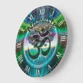 Namaste levensboom ronde klok (Hoek)