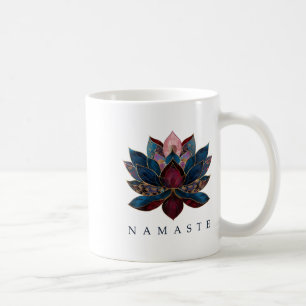 Namaste Lotus Bloem Zen Boeddhisme Yogi Boeddhist  Koffiemok