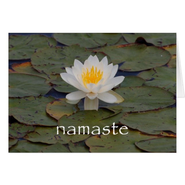 Namaste Lotus Blossom (Voorkant Horizontaal)