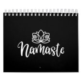 Namaste Lotus Design for Yoga Lovers Kalender (Hoes)