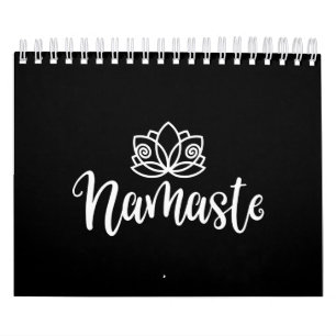 Namaste Lotus Design for Yoga Lovers Kalender