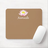 Namaste Lotus Flower Mousepad Muismat (Met muis)