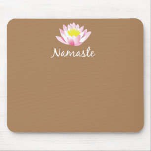 Namaste Lotus Flower Mousepad Muismat