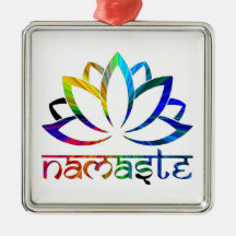 Namaste, Lotus Flower, Rainbow, Spiritueel Ornamen