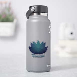 Namaste Lotus Flower Sticker
