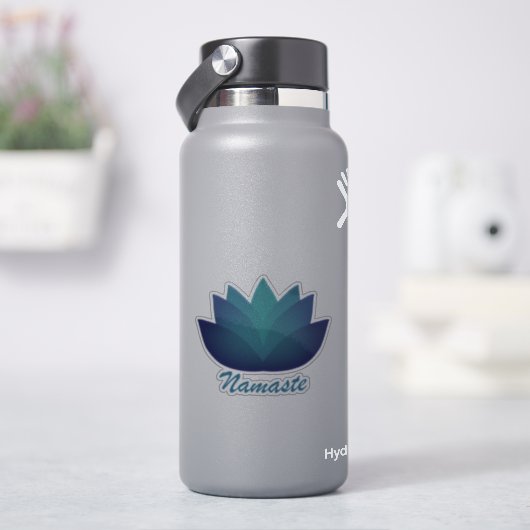 Namaste Lotus Flower Sticker (HydroFlask)