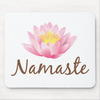 Namaste Lotus Flower Yoga Muismat