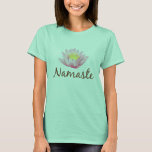 Namaste Lotus Flower Yoga Om Buddhist T-shirt