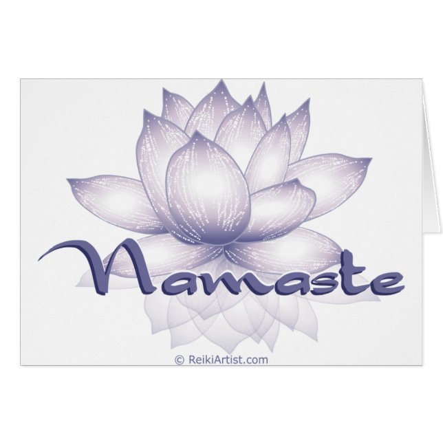 Namaste Lotus Lavender (Voorkant Horizontaal)