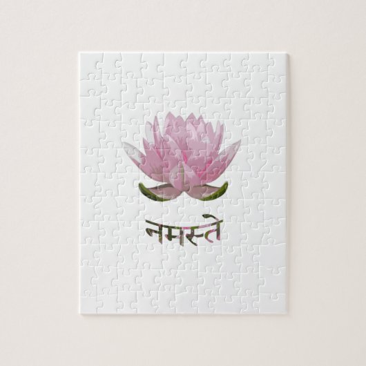Namaste - Lotus Legpuzzel (Verticaal)