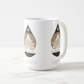 Namaste Lotus Mok – Mindful Yoga Cadeau (Voorkant rechts)