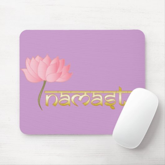 Namaste Lotus Mousepad Muismat (Met muis)